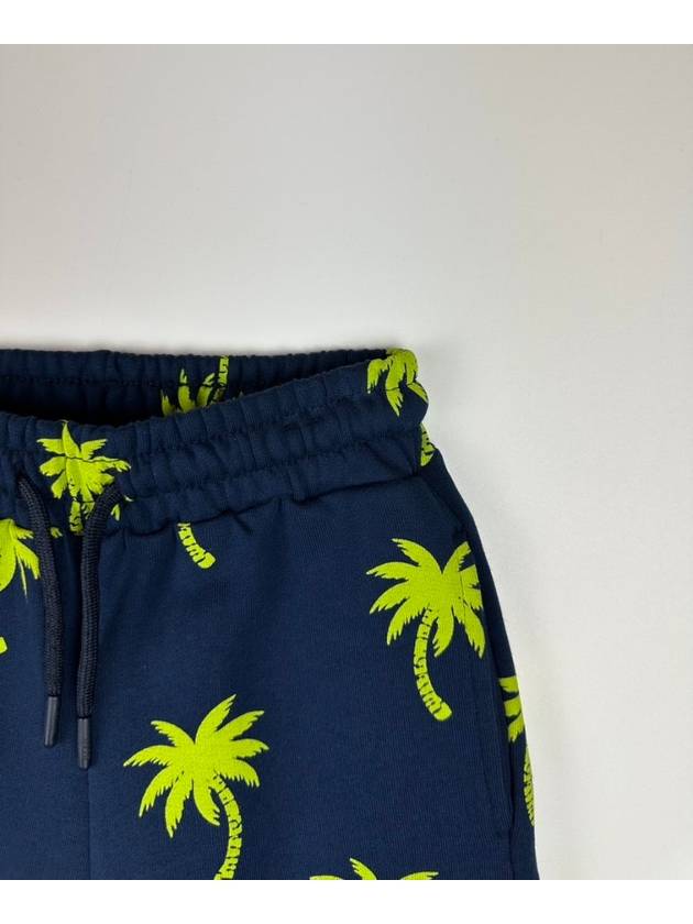 Kids Sweat Shorts S4MSJBBE227 Blue Boys 4 6A - MSGM - BALAAN 3