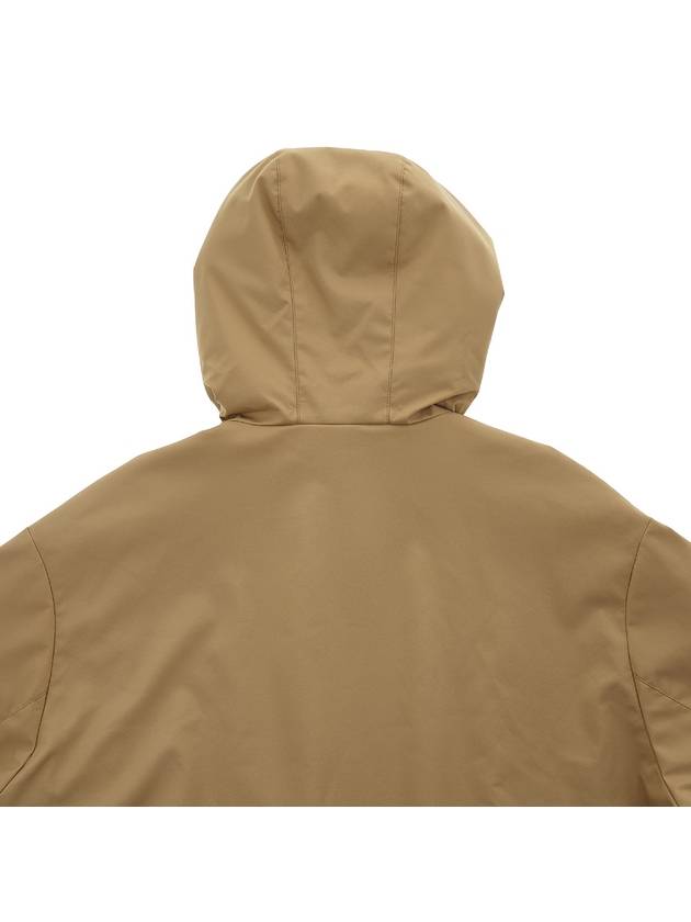 Technical Hooded Jacket Brown - LORO PIANA - BALAAN 9