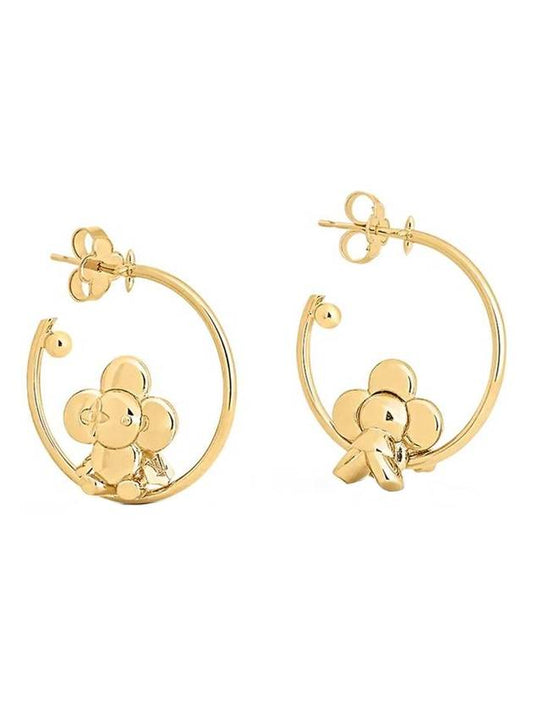 Vivienne Gymnast Earrings Gold - LOUIS VUITTON - BALAAN 1