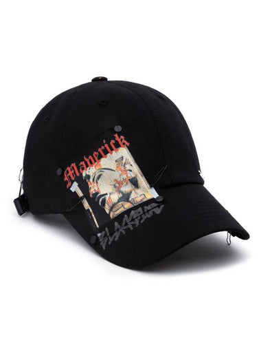 Maverick Patch Cap Black - BLACKBLOND - BALAAN 1