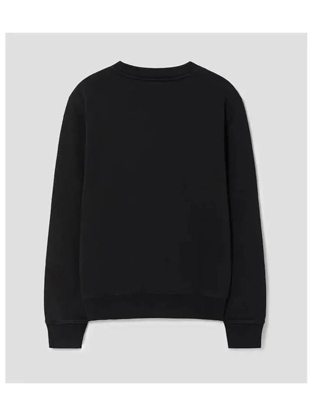 Fox Head Patch Regular Sweatshirt Black - MAISON KITSUNE - BALAAN 3