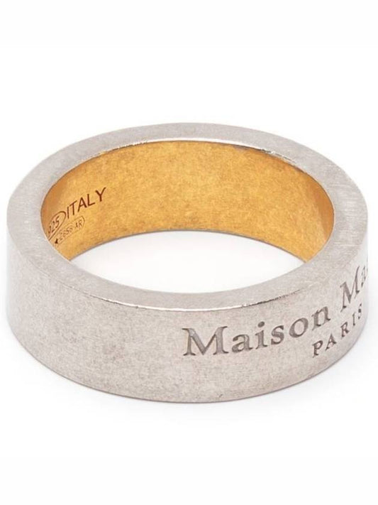 Logo Medium Ring Silver - MAISON MARGIELA - BALAAN 2