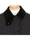 Diamond Quilted Thermoregulated Barn Jacket Black - BURBERRY - BALAAN 11