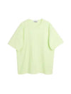 Micro Embroidered Logo Cotton Jersey Short Sleeve T-Shirt Light Green - STONE ISLAND - BALAAN 2