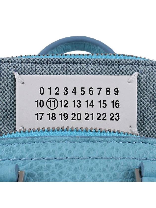 5AC Classic Baby Shoulder Bag Blue - MAISON MARGIELA - BALAAN 9