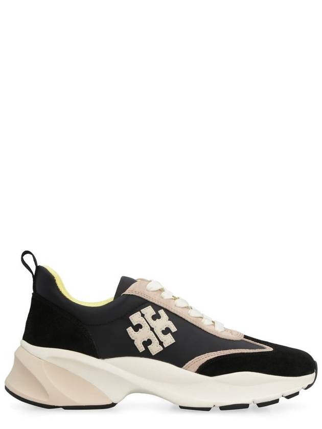 Good Luck Trainer Low Top Sneakers Black - TORY BURCH - BALAAN 2