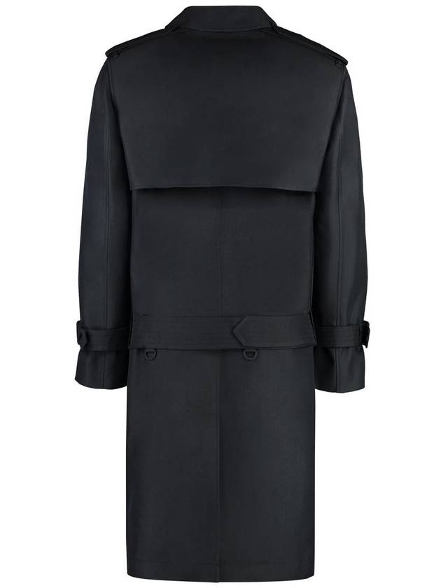 Belted Long Trench Coat Black - BURBERRY - BALAAN 3