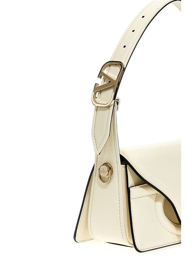 Le Petit Duciem Leather Shoulder Bag White - VALENTINO - BALAAN 4