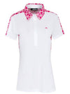 Cara Short Sleeve Polo Shirt White - J.LINDEBERG - BALAAN 2