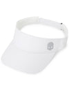 Women's Logo Golf Sun Cap White - HYDROGEN - BALAAN 1