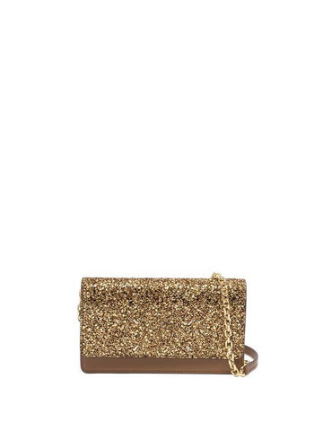 Glitter Chain Long Wallet Gold - MAISON MARGIELA - BALAAN 1