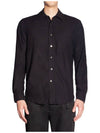 Silk Classic Long Sleeve Shirt Black - OUR LEGACY - BALAAN 5