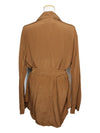 Camel silk belted jacket 55 - MAX MARA - BALAAN 2