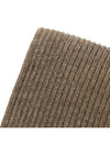 ribbed wool muffler natural taupe SCARF NATURAL TAUPE - ANDERSEN-ANDERSEN - BALAAN 3