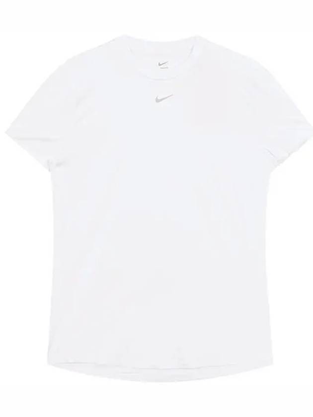 Women's One Classic Dri Fit Short Sleeve T-Shirt White - NIKE - BALAAN 3