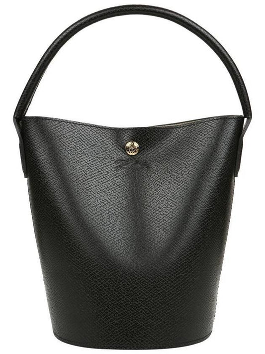 Epure Leather Bucket Bag Black - LONGCHAMP - BALAAN 1