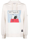 8G00040 899M9 001 Women s PEANUTS motif white hoodie - MONCLER - BALAAN 1