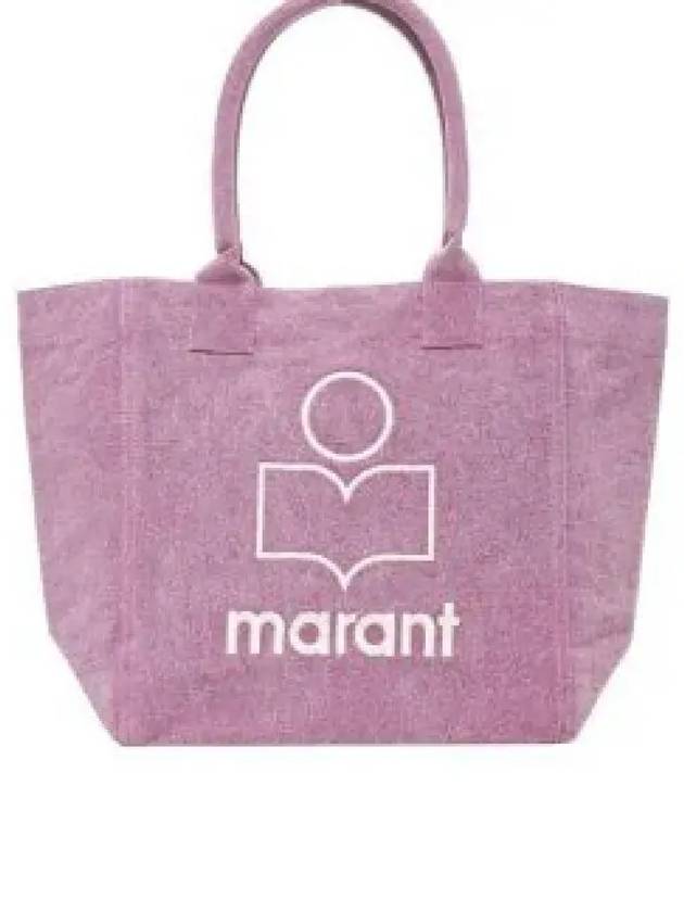 Yenky Embroidered Logo Small Tote Bag Purple - ISABEL MARANT - BALAAN 2