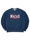 Logo Sweatshirt Navy - MACASITE - BALAAN 2