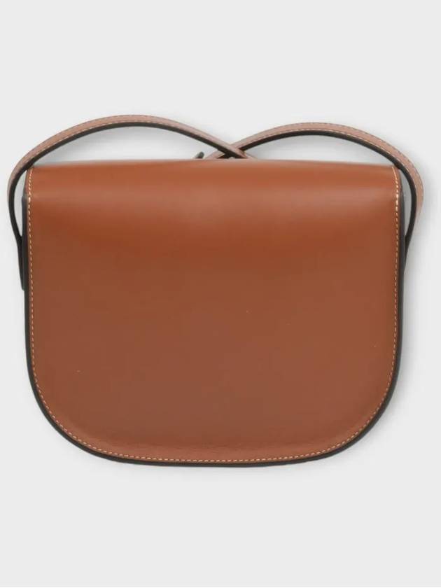 Folco Cuir Triomphe Calfskin Cross Bag Tan - CELINE - BALAAN 5