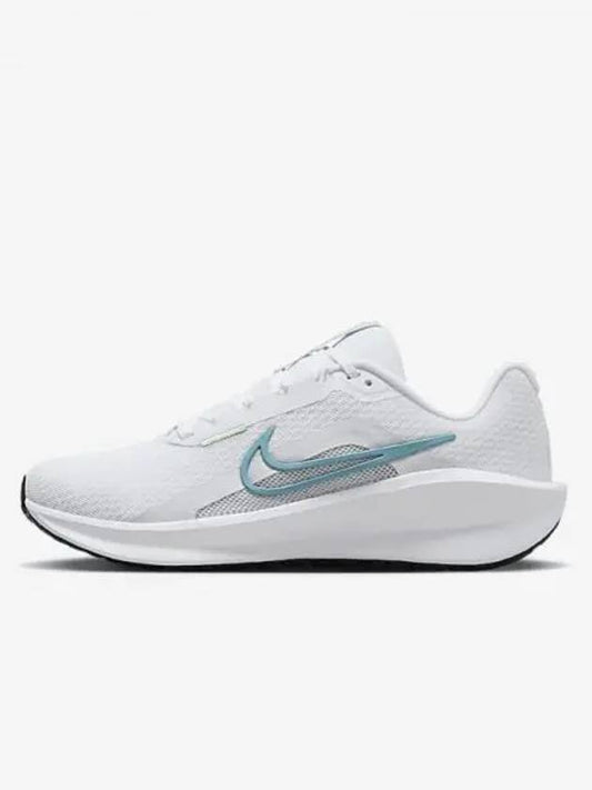 Downshifter 13 Women s Road Running Shoes White Vapor Green Black Denim Turquoise FD6476 102 709381 - NIKE - BALAAN 1