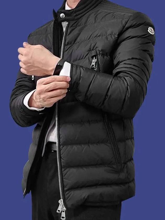 Amiot Short Down Padded Jacket Black - MONCLER - BALAAN 11