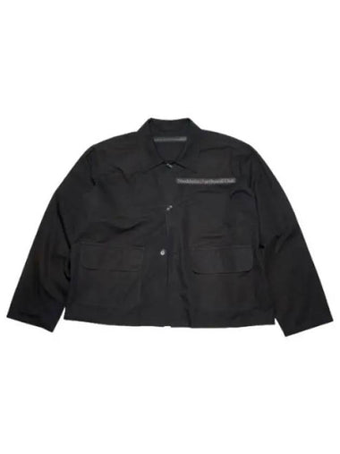 coach jacket black - STOCKHOLM SURFBOARD CLUB - BALAAN 1