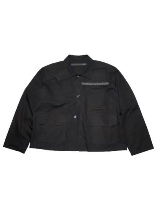 coach jacket black jumper - STOCKHOLM SURFBOARD CLUB - BALAAN 1