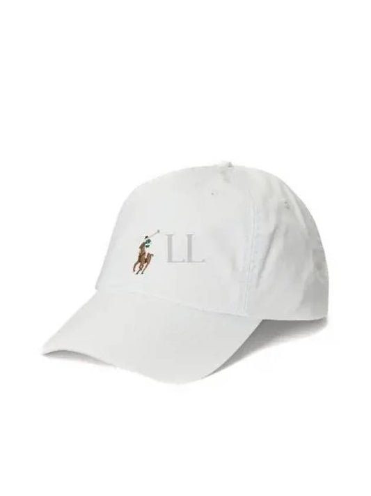 Pony Logo Classic Sport Ball Cap White - POLO RALPH LAUREN - BALAAN 2