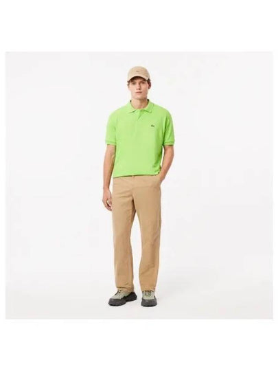 Men s Carpenter Pants Beige - LACOSTE - BALAAN 1