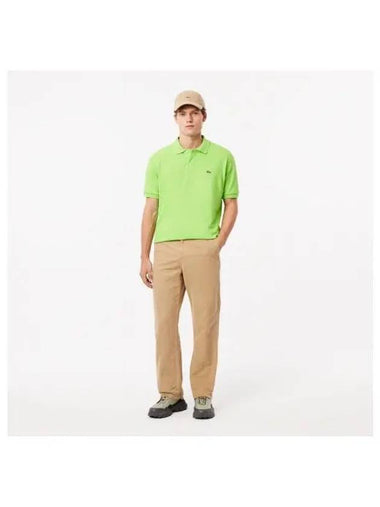 Men s Carpenter Pants Beige - LACOSTE - BALAAN 1