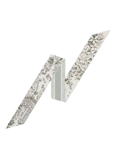 Abcdior J Jasmin Jardin Blanc Mitzah Scarf Ivory - DIOR - BALAAN 1