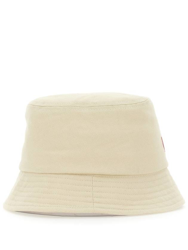 Haley Logo Bucket Hat Ivory - ISABEL MARANT - BALAAN 1