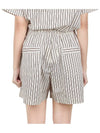 Poplin Striped Pajama Short Pants - TEKLA - BALAAN 10