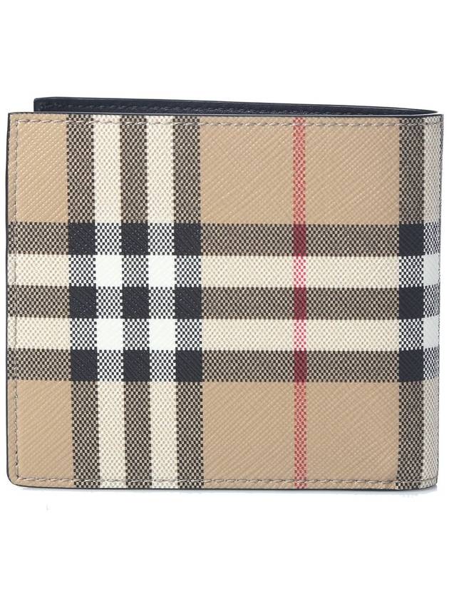 Vintage Check Logo Bifold Wallet Archive Beige - BURBERRY - BALAAN 4