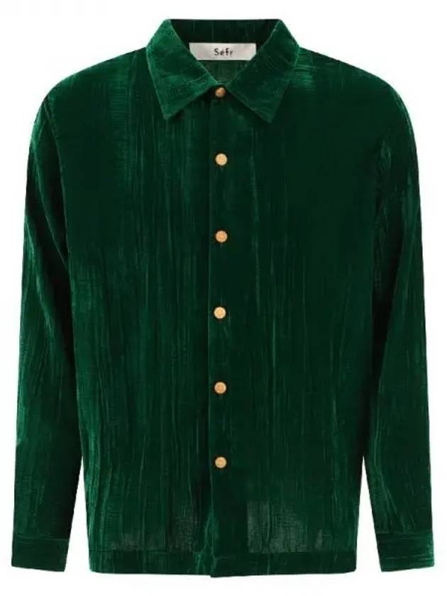 LOU velvet shirt - SEFR - BALAAN 1