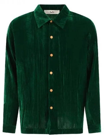 LOU velvet shirt - SEFR - BALAAN 1