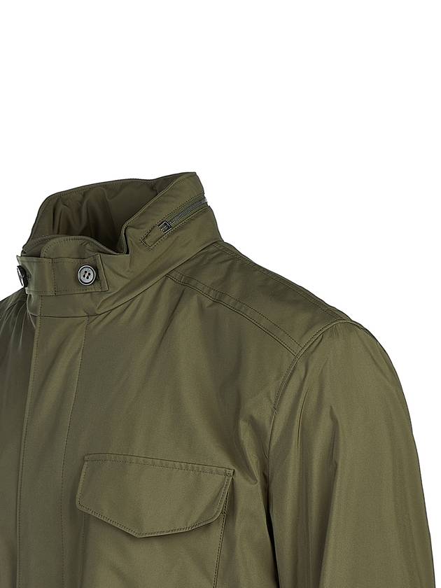 Traveler Windmate Bomber Jacket Green - LORO PIANA - BALAAN 6