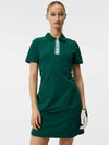 Women's Dennis Golf Mini Dress Rain Forest - J.LINDEBERG - BALAAN 3