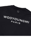 Cotton Long Sleeve T Shirt Black - WOOYOUNGMI - BALAAN 10