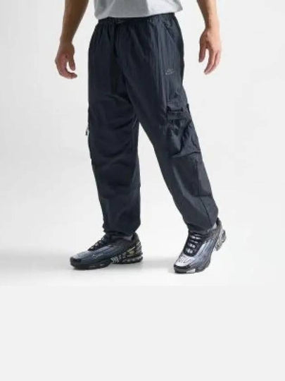 Tech Woven Cargo Track Pants Black - NIKE - BALAAN 2