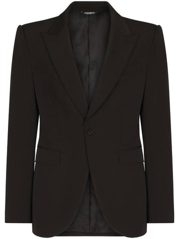 Blazer Jacket Black - DOLCE&GABBANA - BALAAN 1