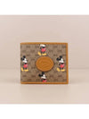 Disney Mickey Mouse GG Supreme Halfwallet Brown - GUCCI - BALAAN 2