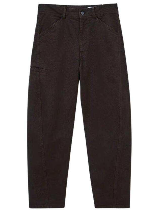 Twisted Workwear Straight Pants Espresso - LEMAIRE - BALAAN 2