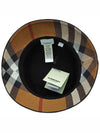 checked cotton bucket hat - BURBERRY - BALAAN 4