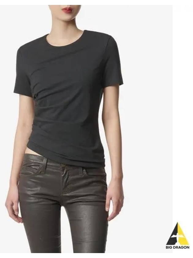 Short Sleeve T-Shirt N06HW523 001 BLACK - HELMUT LANG - BALAAN 2