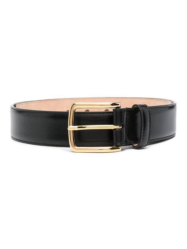 Men's Three Stripes Enamel Classic Belt - THOM BROWNE - BALAAN.