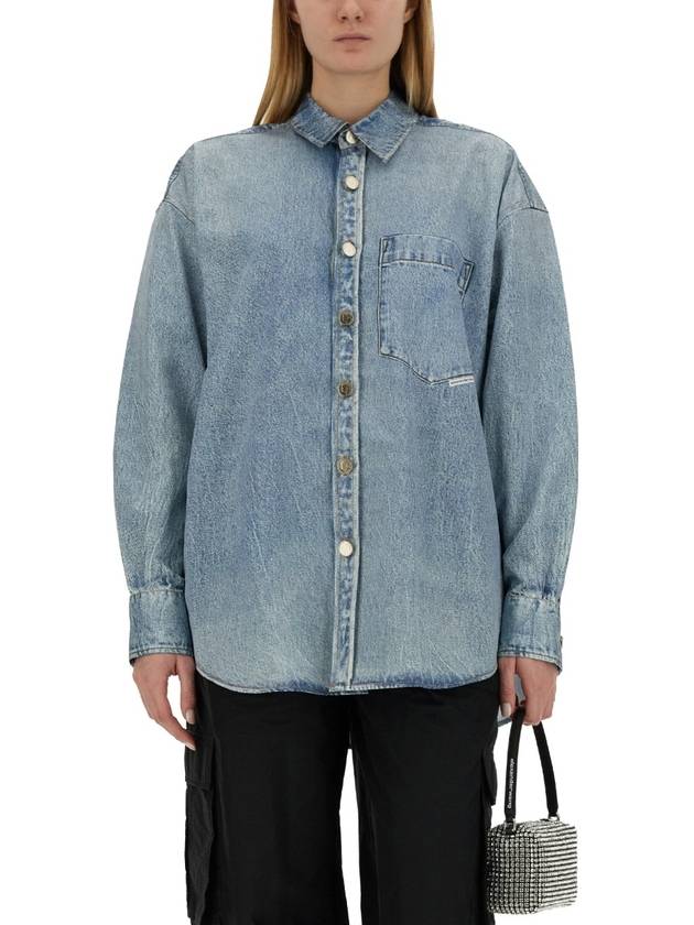 OVERSIZE FIT SHIRT - ALEXANDER WANG - BALAAN 3