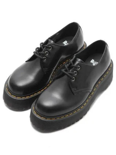 Quad Polished Smooth Loafers Black - DR. MARTENS - BALAAN 2