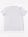 Women's Logo Print Short Sleeve T-Shirt Grey - MSGM - BALAAN 3